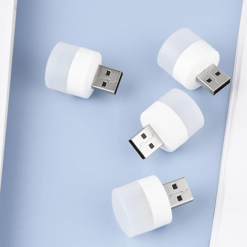 Mini USB Reading Light – Portable Plug-In LED