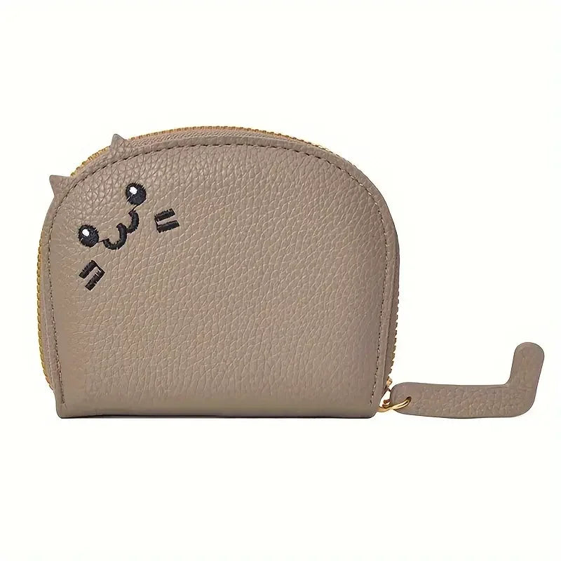 Cat-Shaped Card Wallet