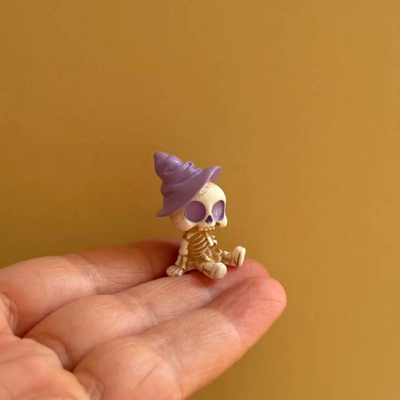 4-Piece Spooky Mini Figurine Set