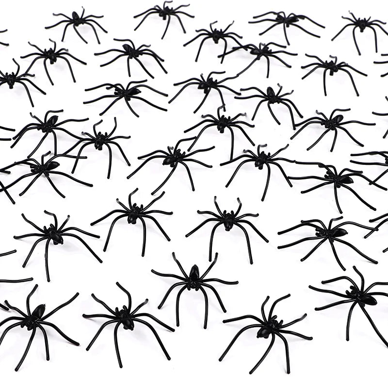 Bulk Halloween spider decorations