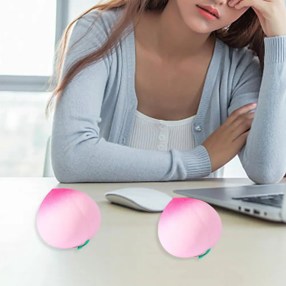Juicy Peach Squishy Toy