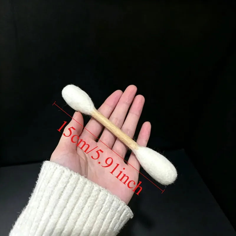Giant Cotton Swab Catnip Kicker Toy