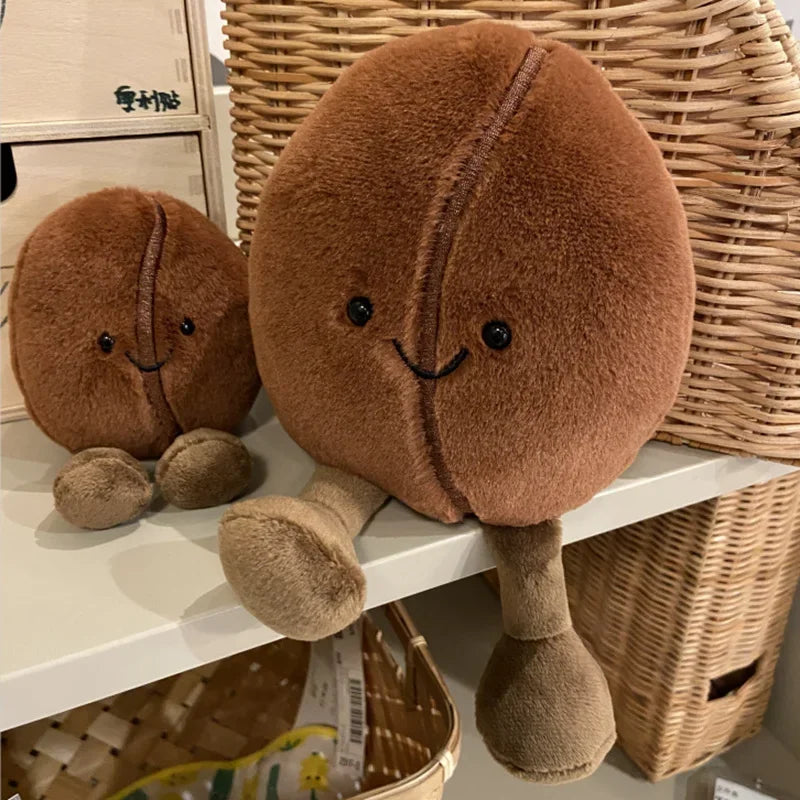 Smiling Coffee Bean Plush