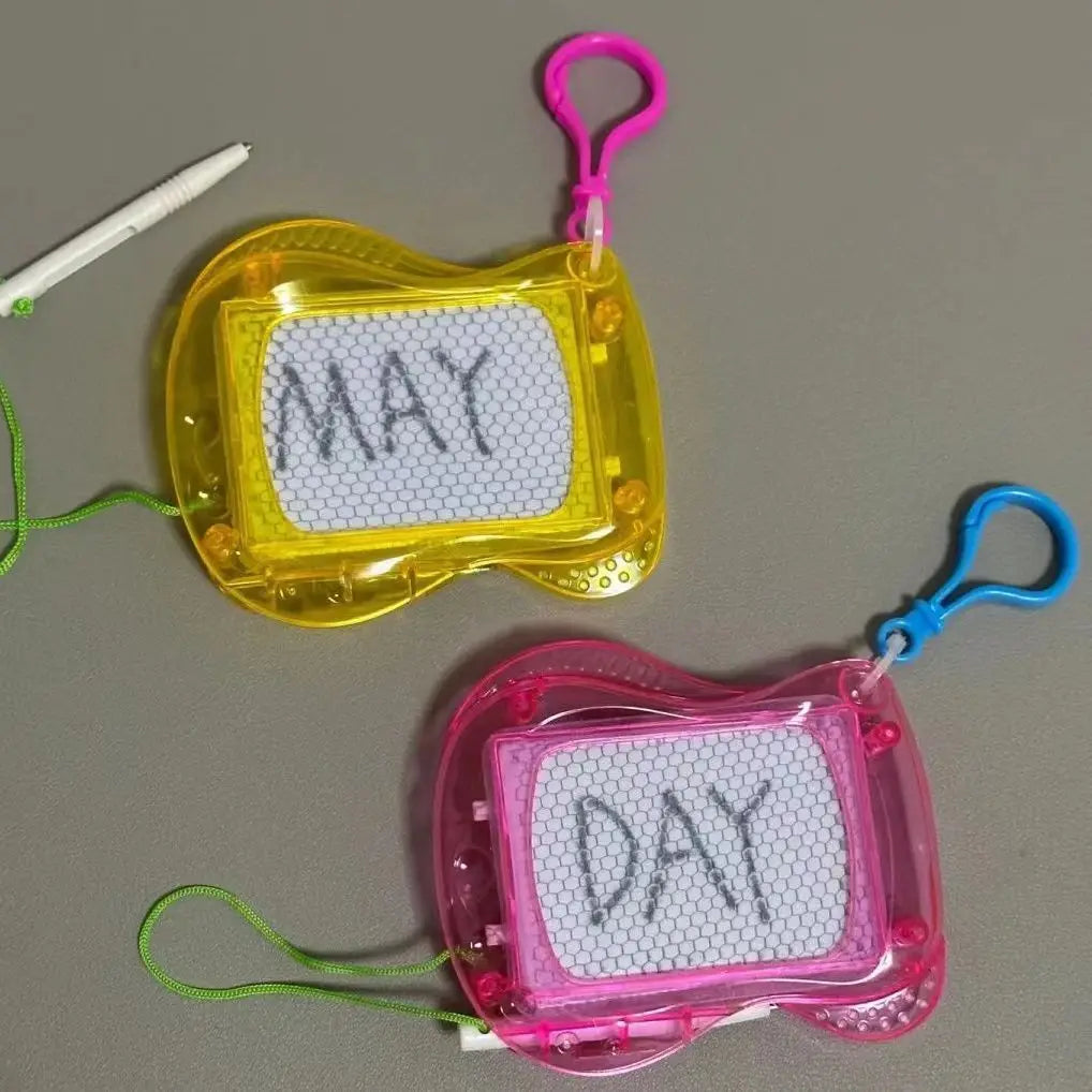 Mini Magnetic Drawing Board Keychain