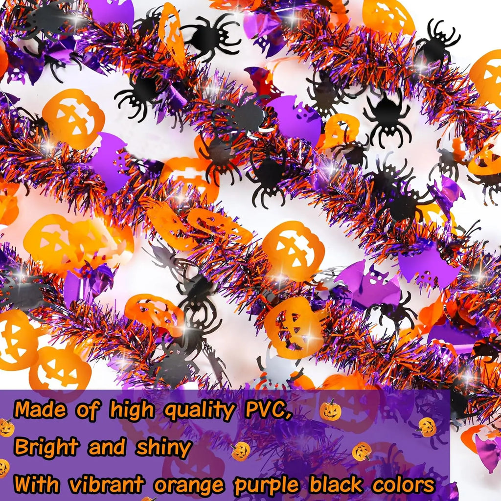 Halloween Tinsel Garland