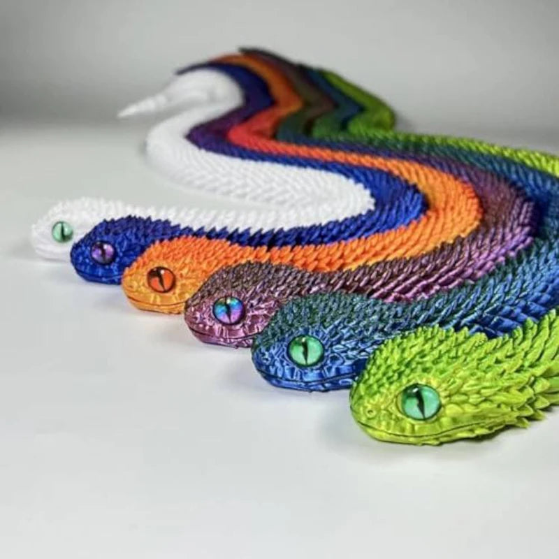 3D Printed Snake Fidget
