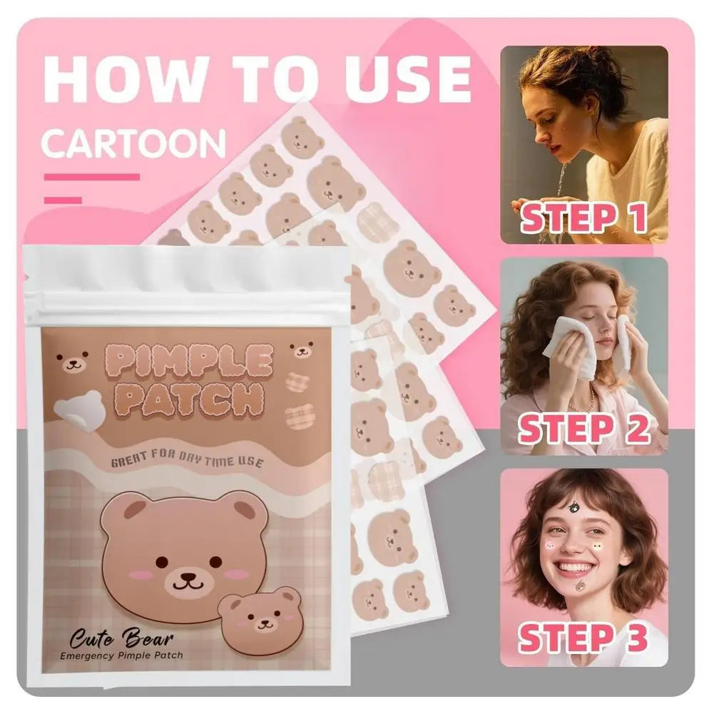 Cartoon Hydrocolloid Blemish Patches – 720 Pack