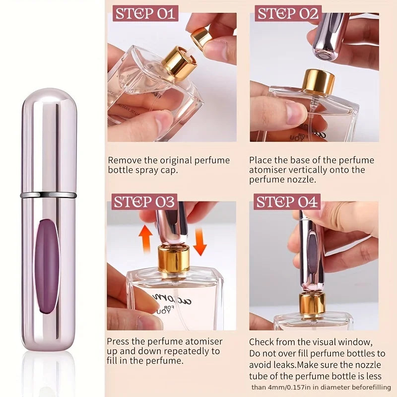 5ml Refillable Travel Perfume Atomizer