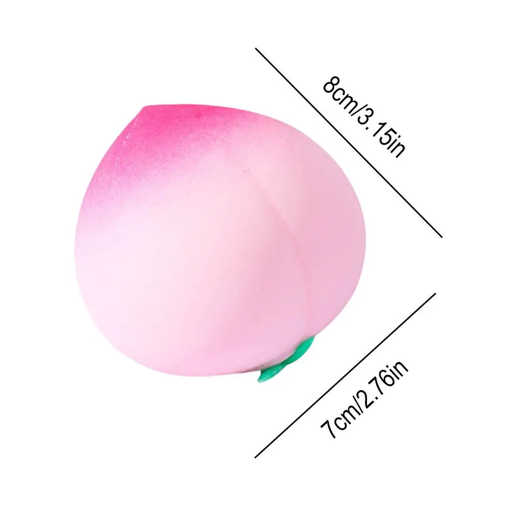Juicy Peach Squishy Toy