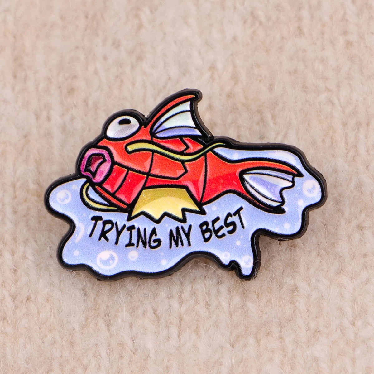 Cute Fish Enamel Pin