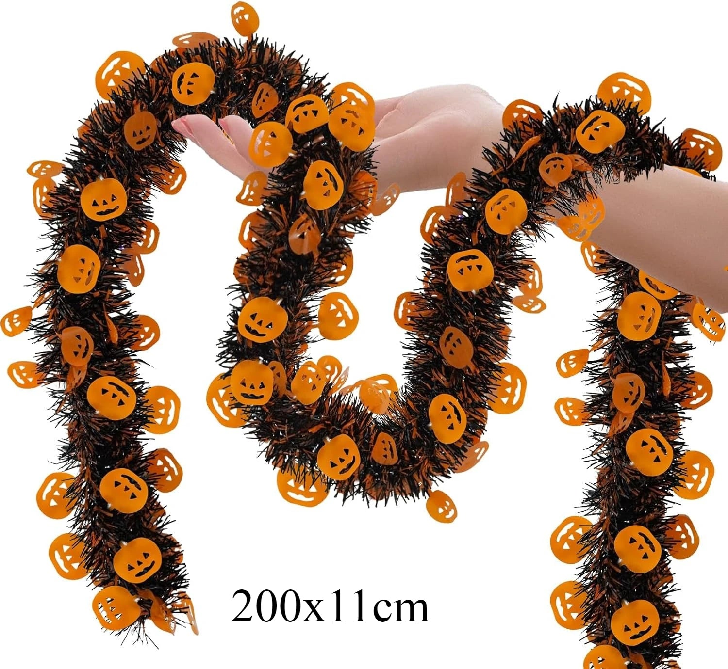 Halloween Tinsel Garland