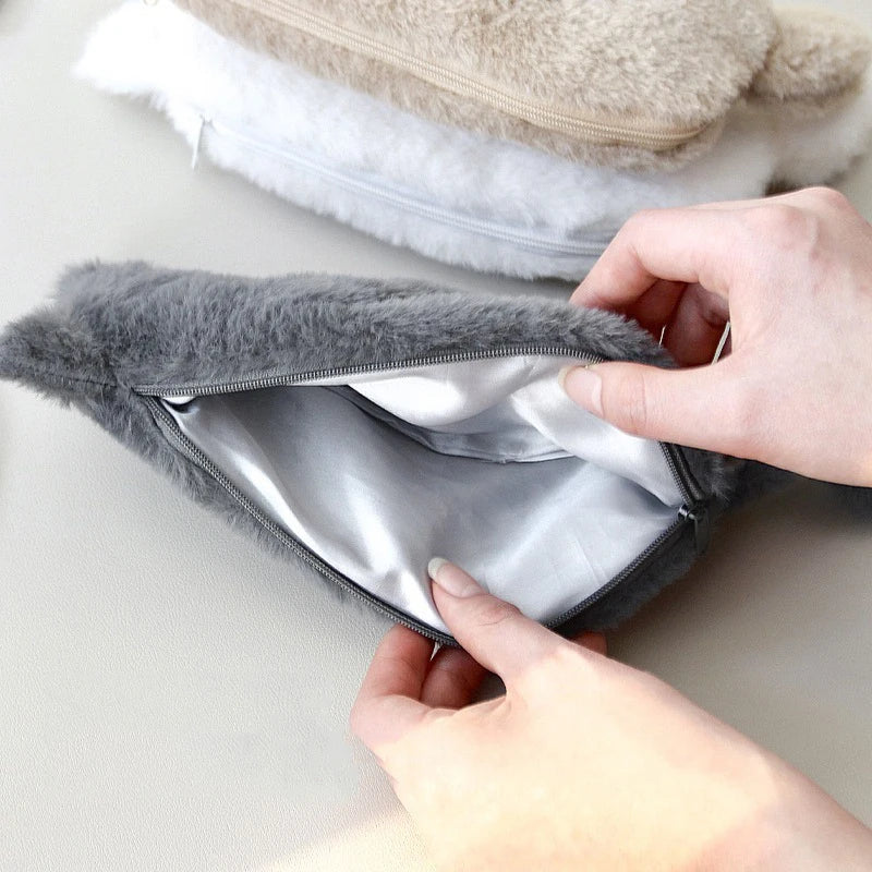 Plush Cat Pencil Case