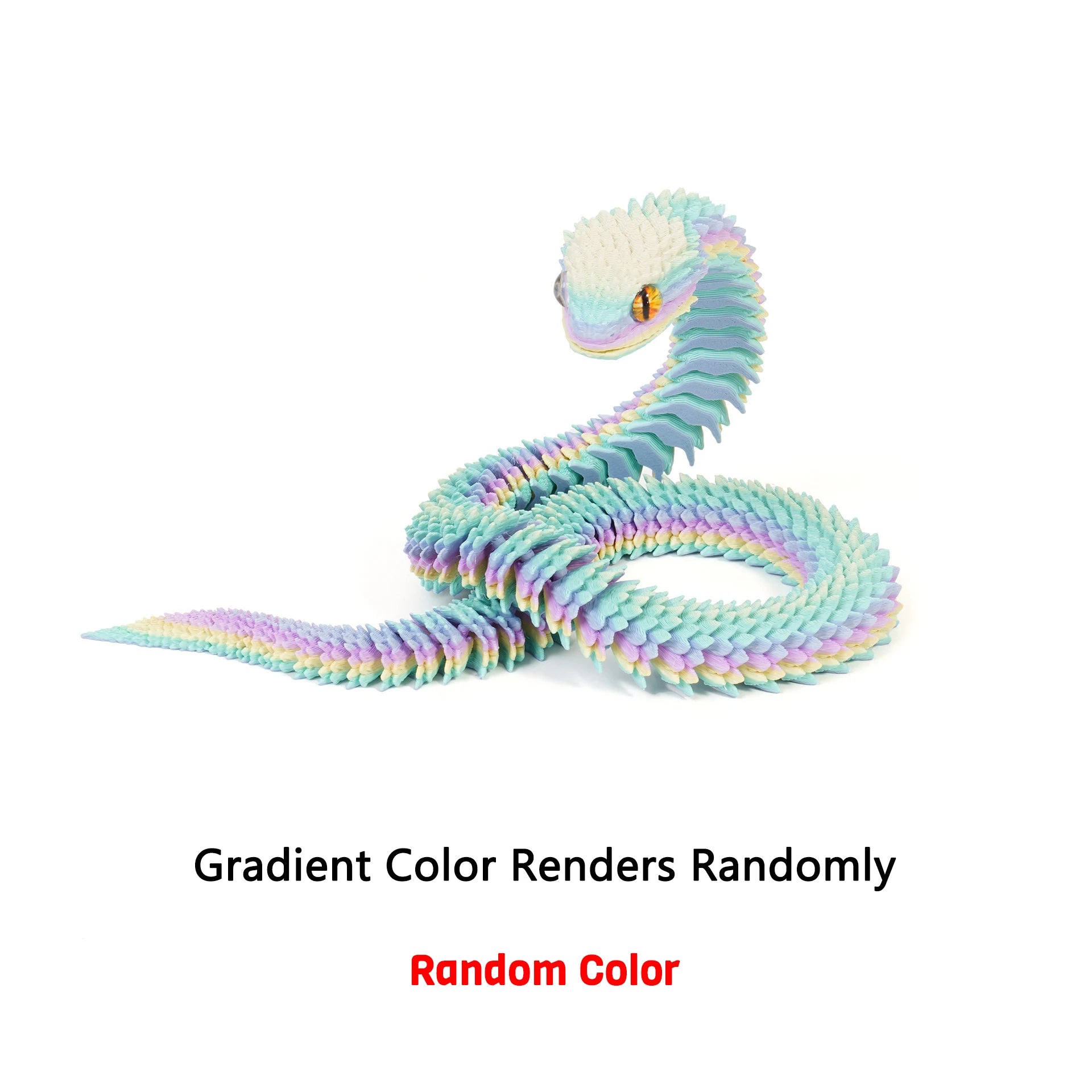 3D Printed Snake Fidget