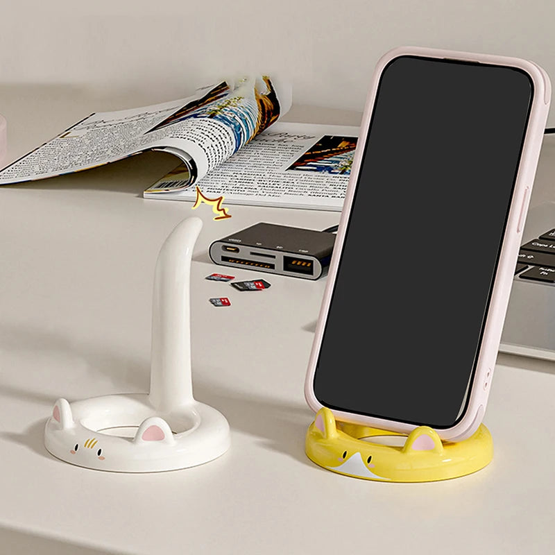 Mini Cat Phone Stand