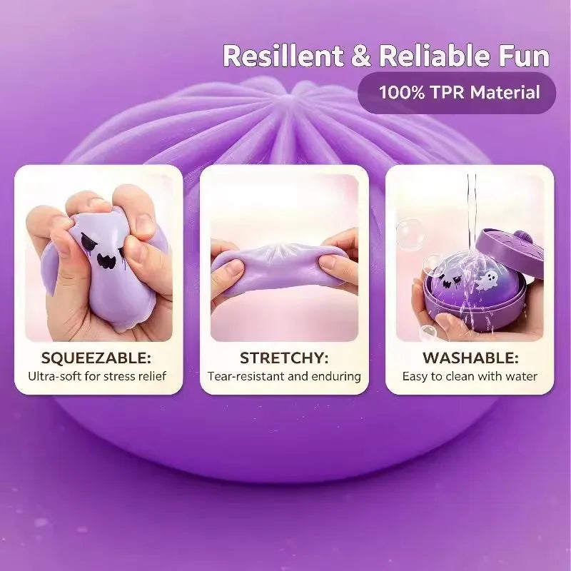 Halloween Mystery Ghost Dumpling Squishy