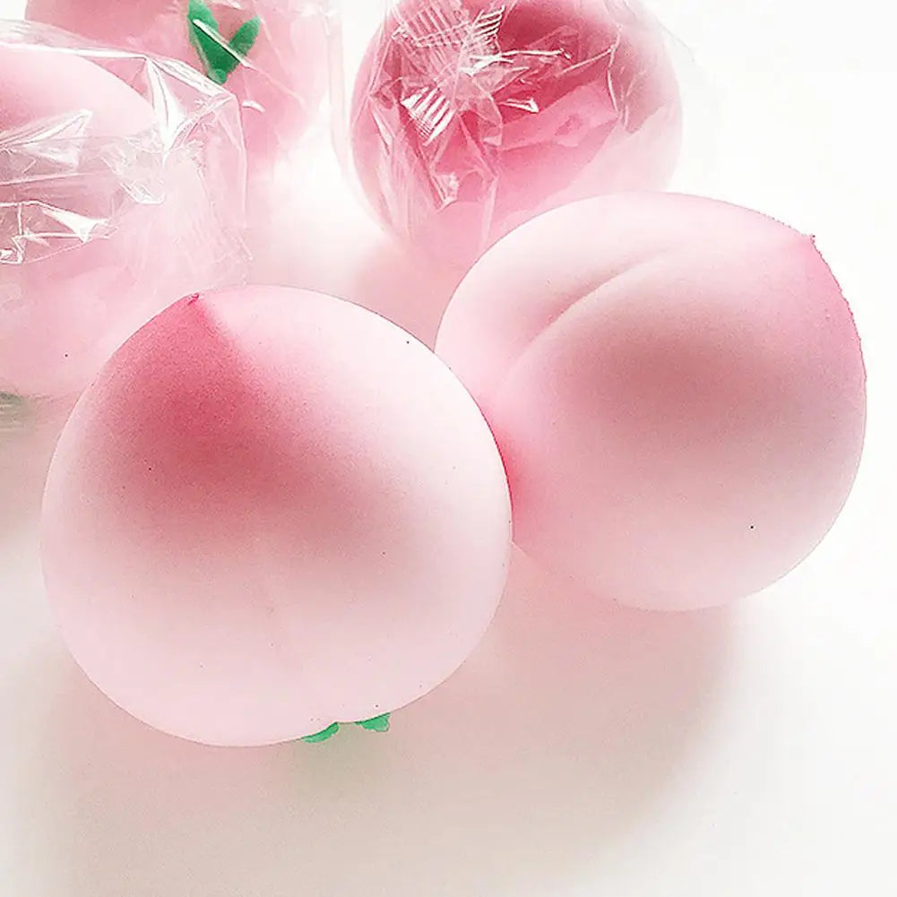 Juicy Peach Squishy Toy