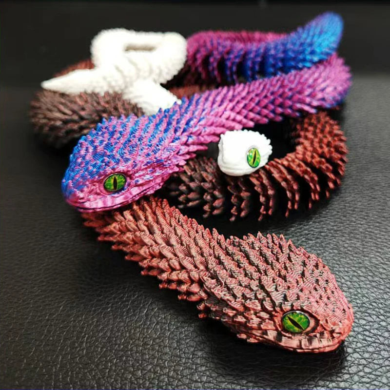3D Printed Snake Fidget