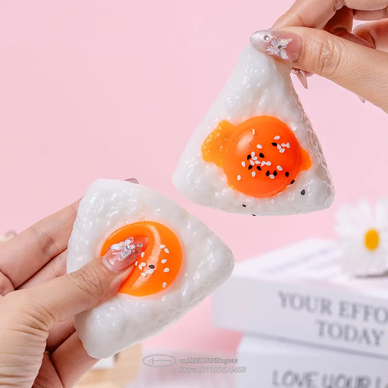 Egg Yolk Squishy Fidget Toy