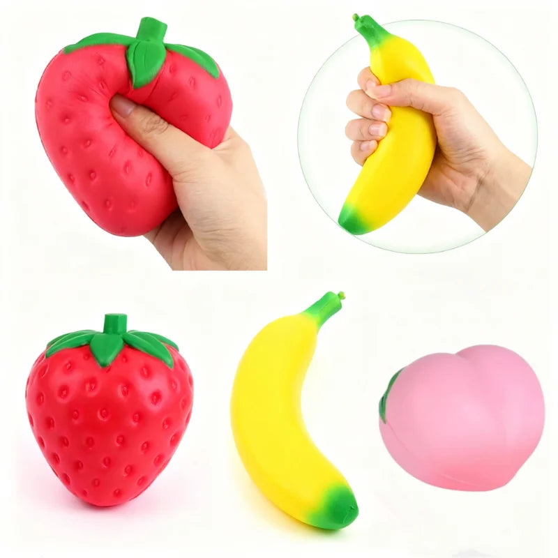 Fruit Squishy Fidget Toy