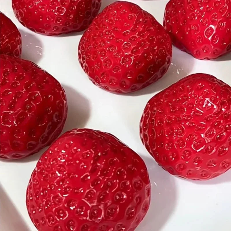 Big Strawberry Squishy Stress Ball
