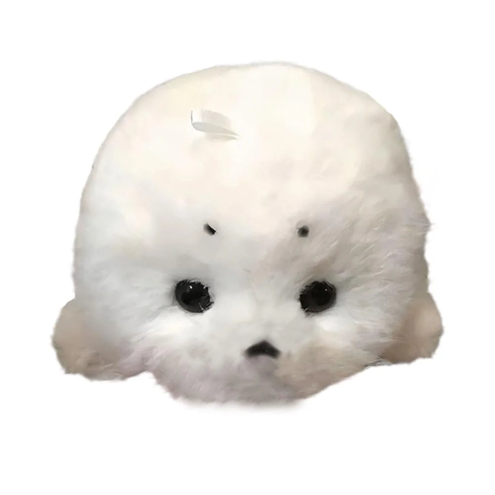 Mini Seal Plush Keychain