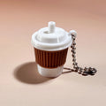 Food Clicker Fidget Keychain