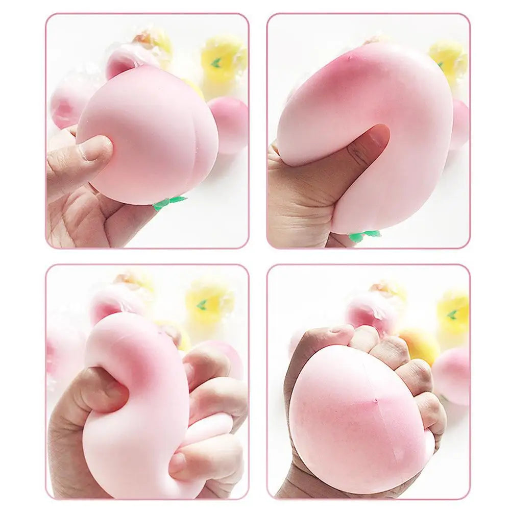 Juicy Peach Squishy Toy