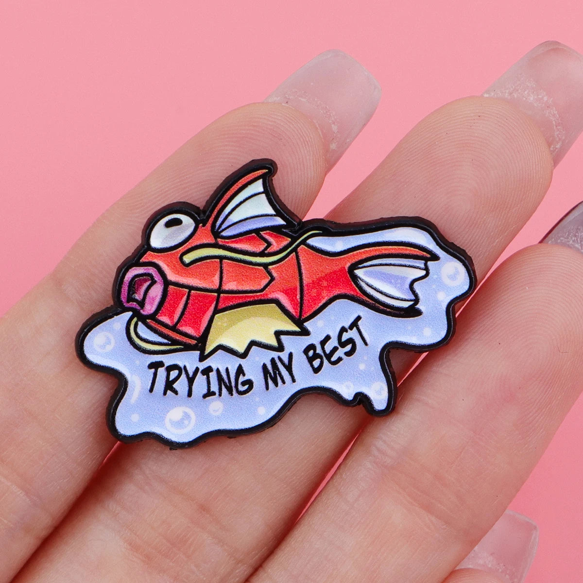 Cute Fish Enamel Pin