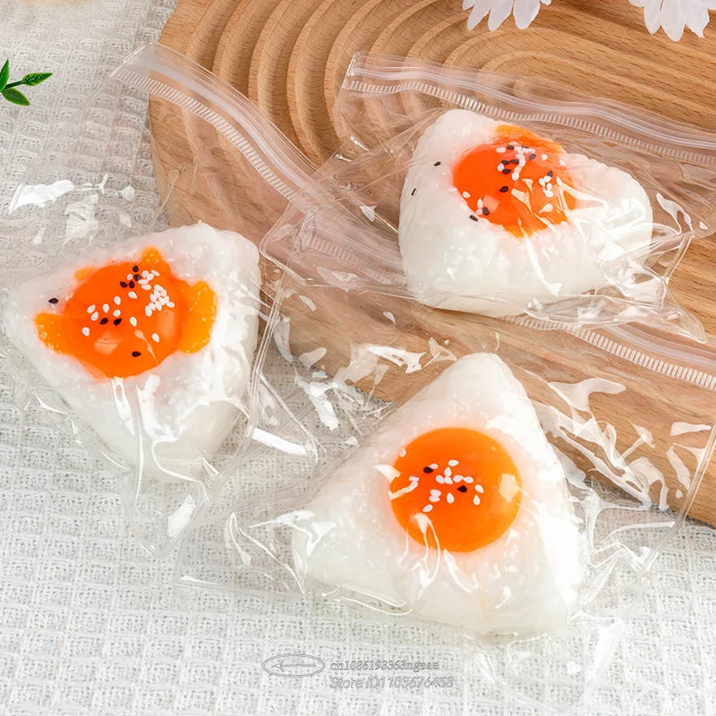 Egg Yolk Squishy Fidget Toy