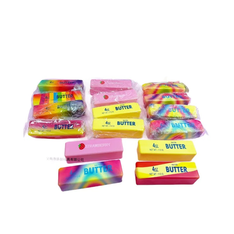 Butter Stick Slow-Rise Squishy — 12 Pack