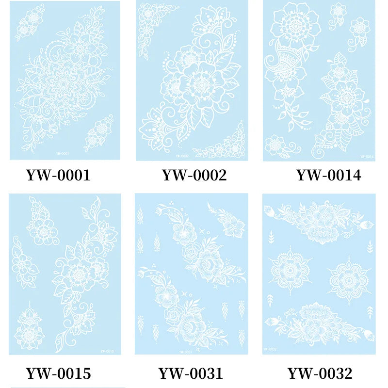Glow-in-the-Dark Temporary Tattoo Sets