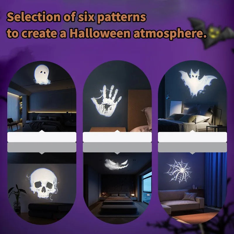 Halloween & Christmas USB Pattern Projector Light
