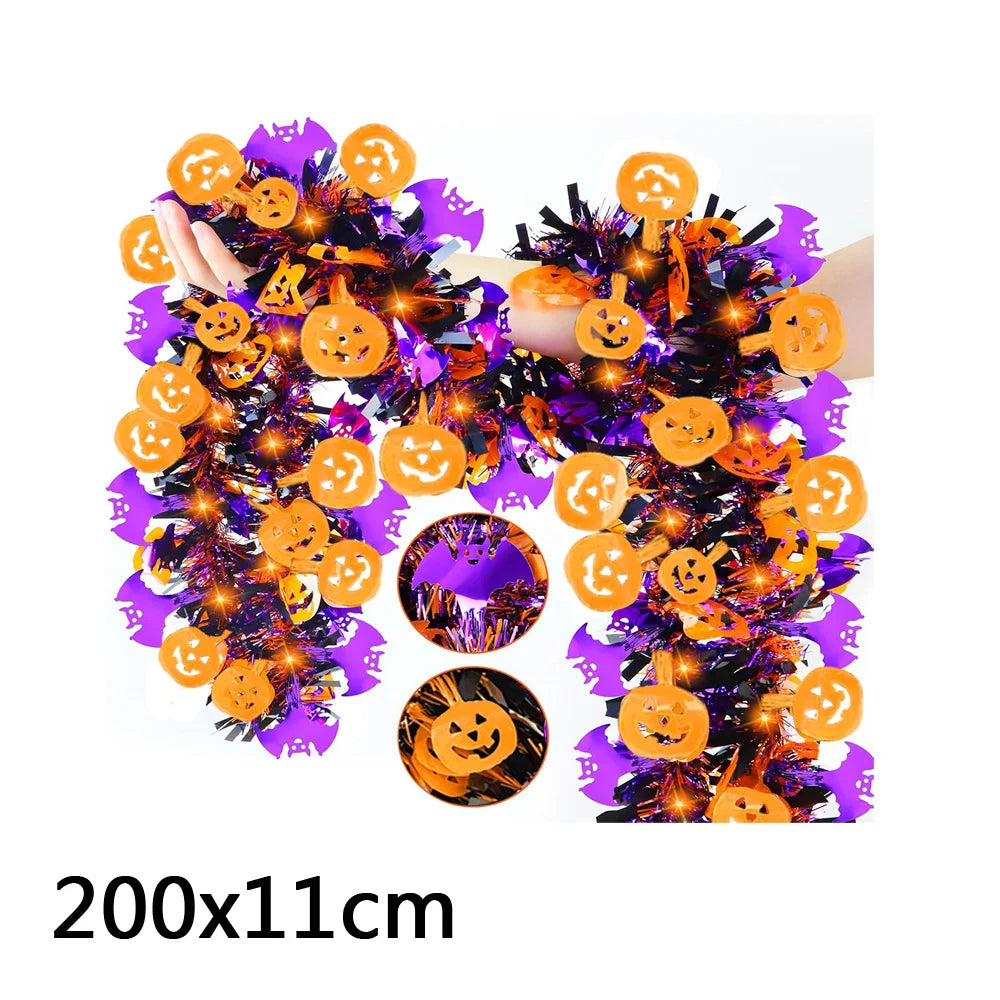 Halloween Tinsel Garland