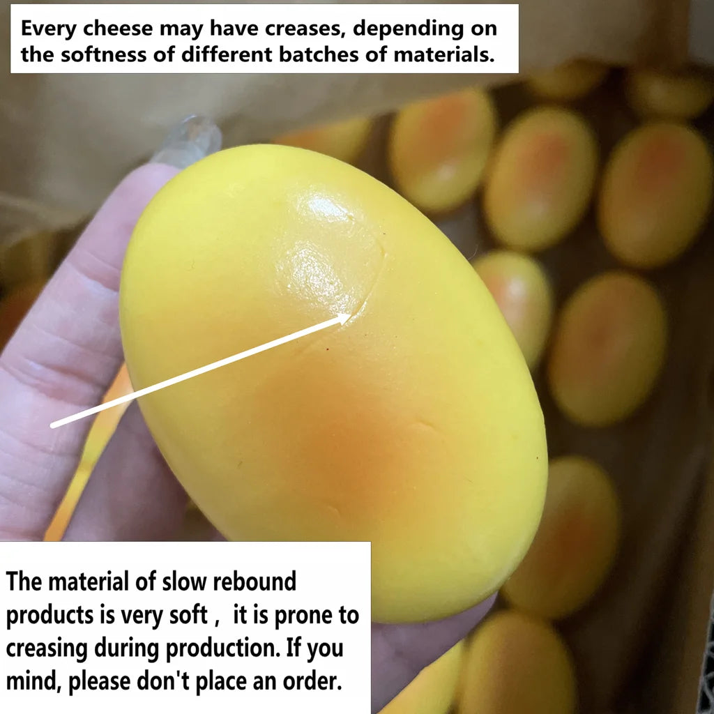 Cheesecake Squishy Fidget Toy