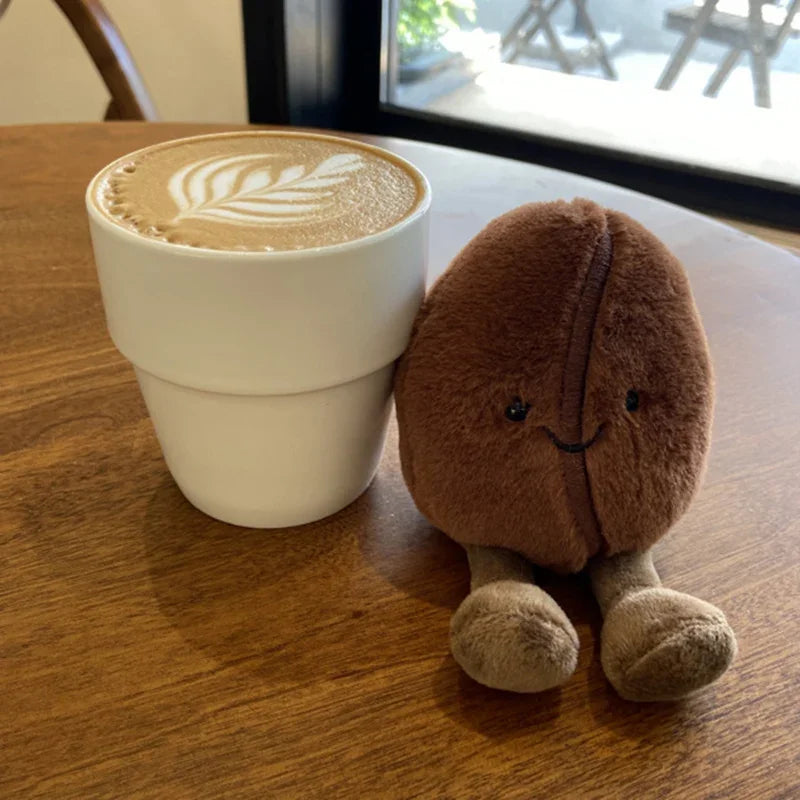 Smiling Coffee Bean Plush