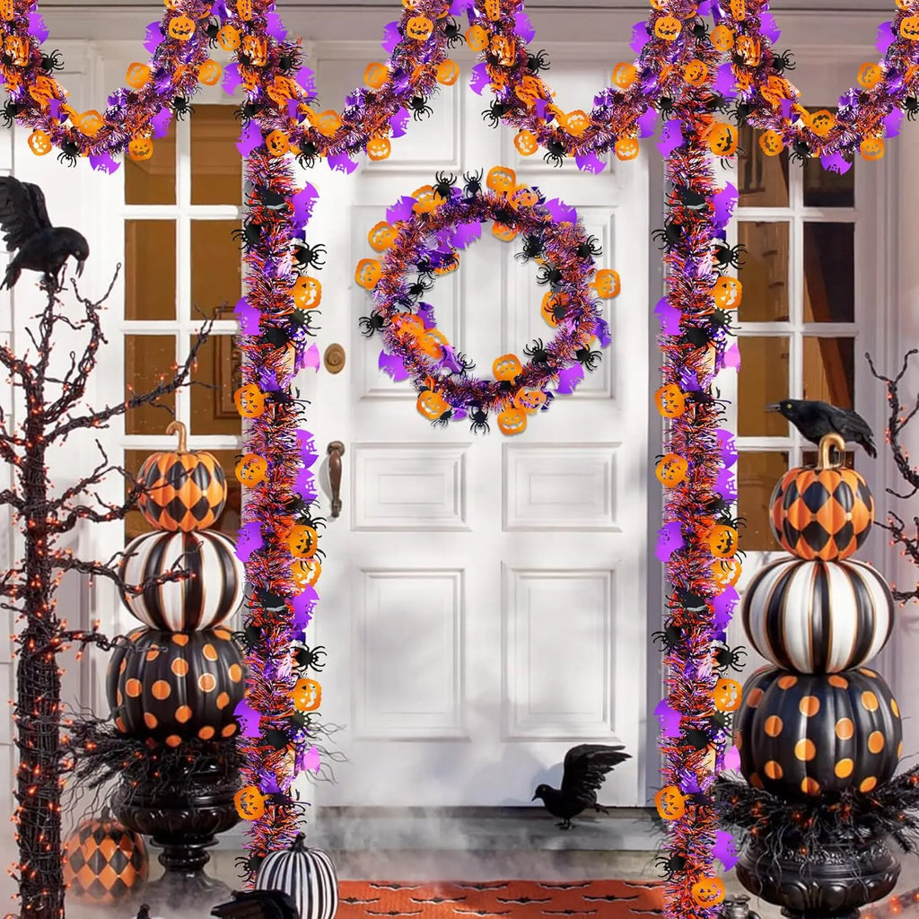 Halloween Tinsel Garland