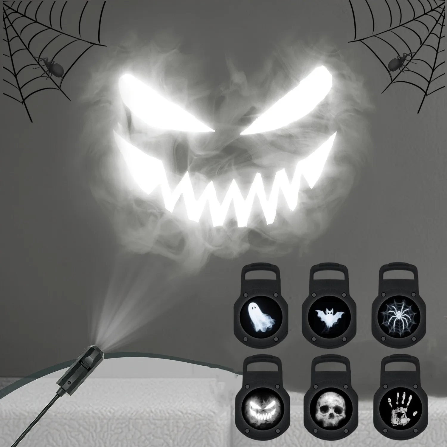 Halloween & Christmas USB Pattern Projector Light