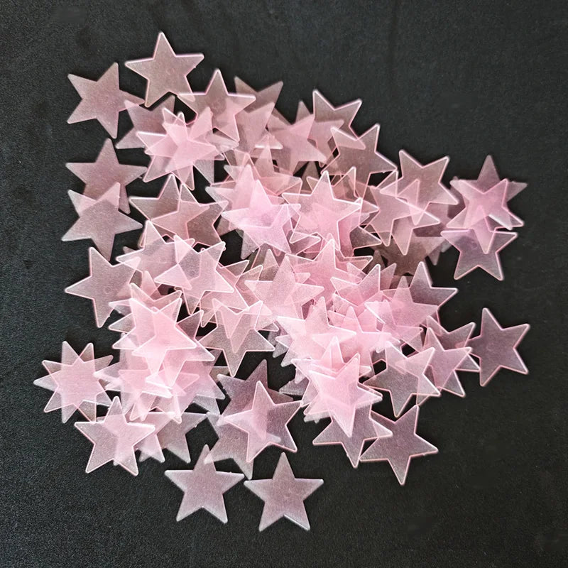 100-Piece Glow-in-the-Dark Star Wall & Ceiling Stickers