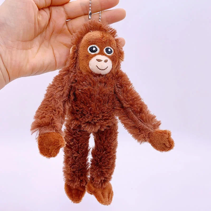 Mini Monkey Plush Keychain