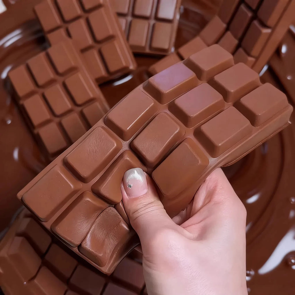 Chocolate bar squishy fidget toy